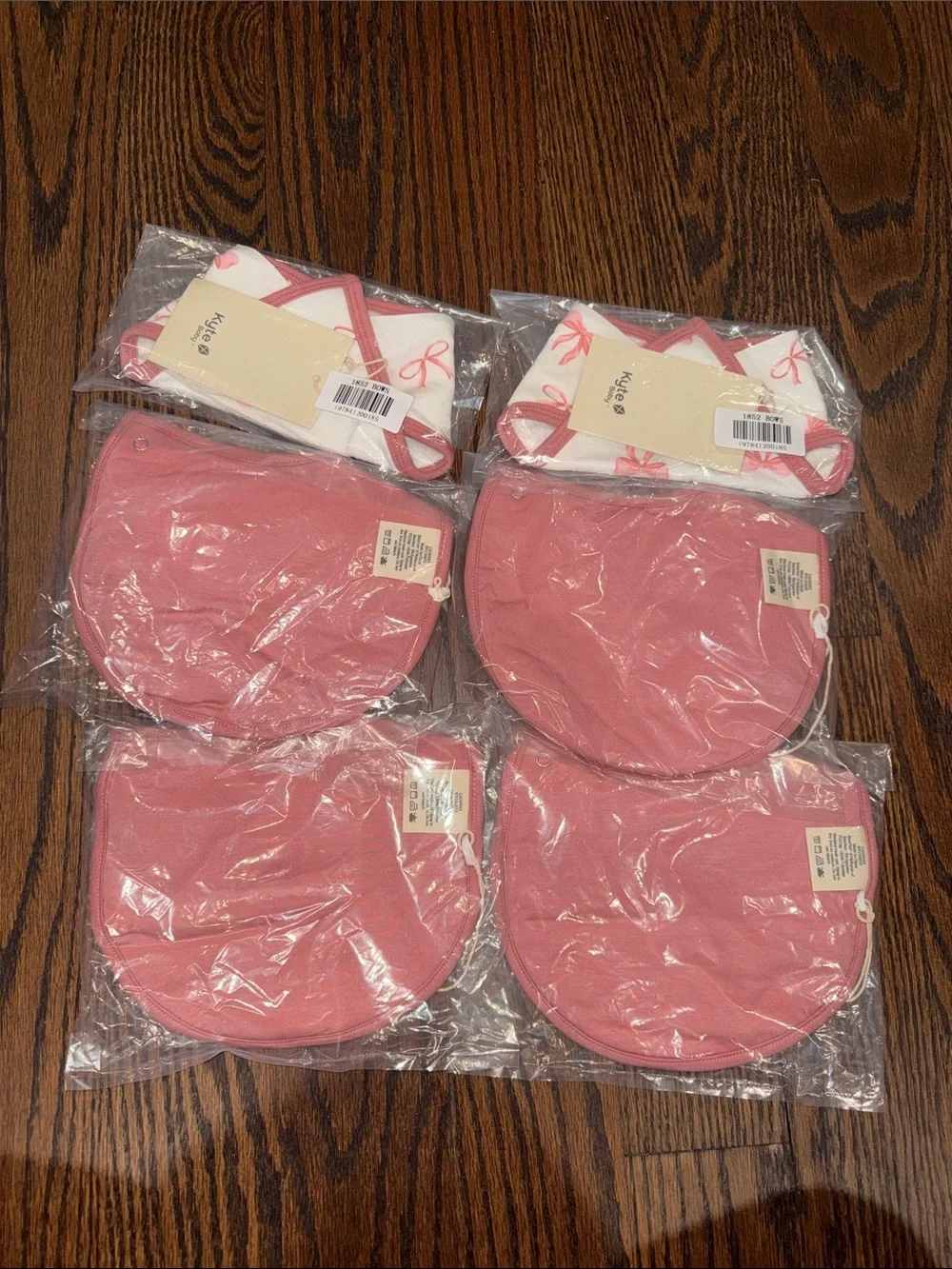 Kyte baby bamboo Bibs bundle of 6 - NWT